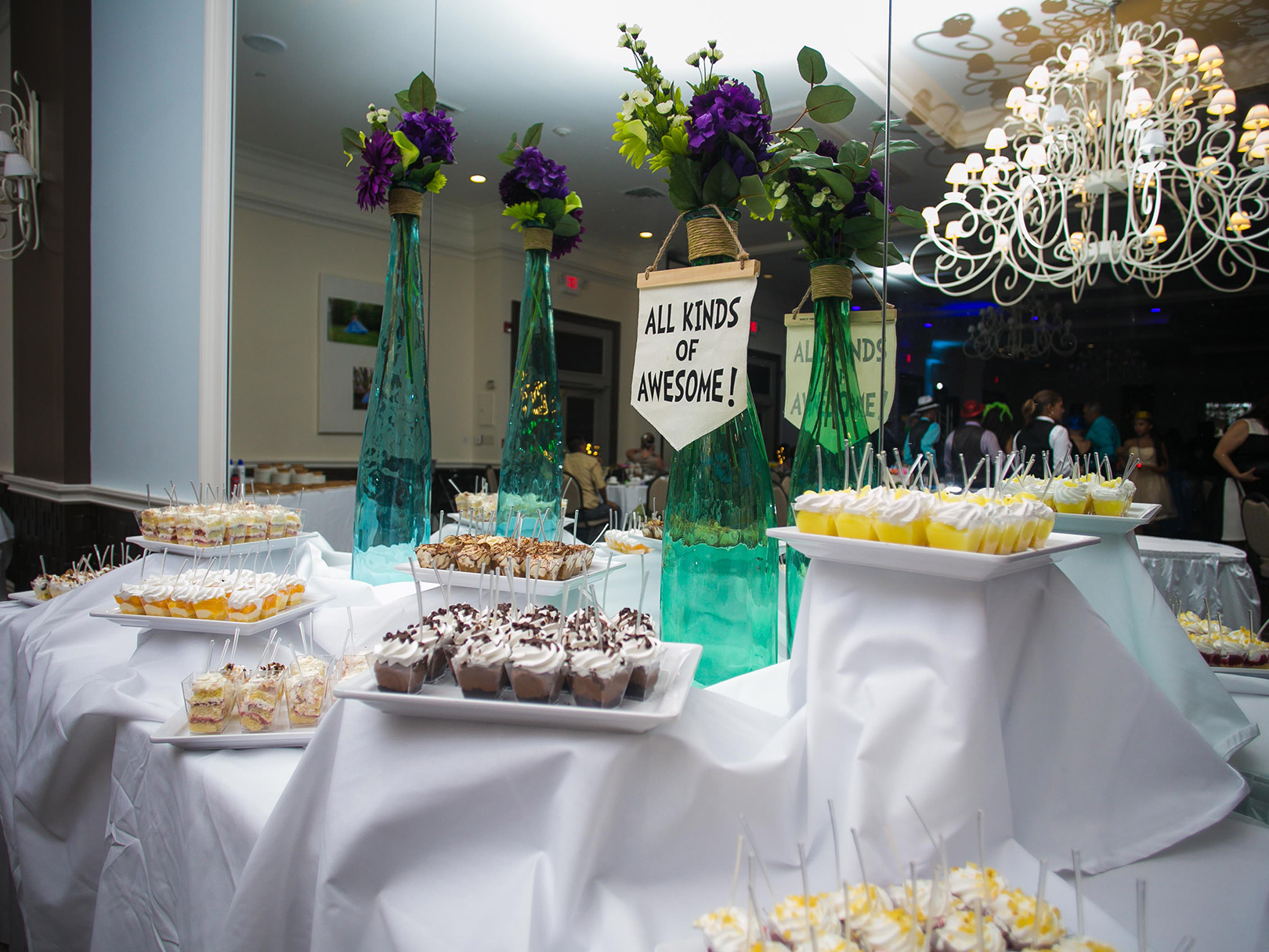 Dessert Station dessert station at birthday party